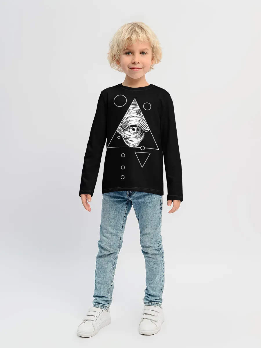 Детский лонгслив / Всевидящее око