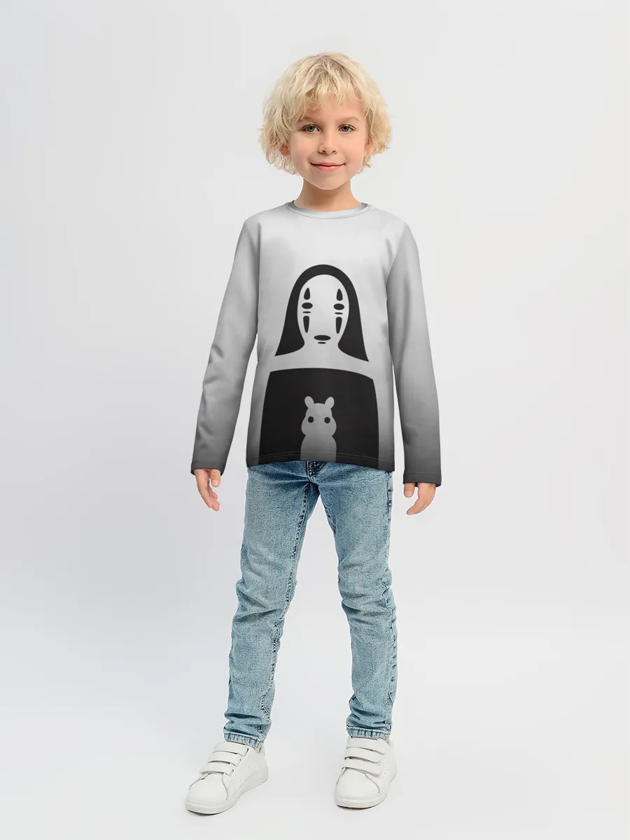 Детский лонгслив / Каонаси и хомячок