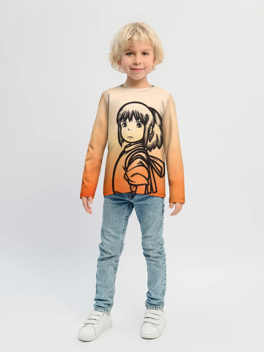 Детский лонгслив / Тихиро Огино
