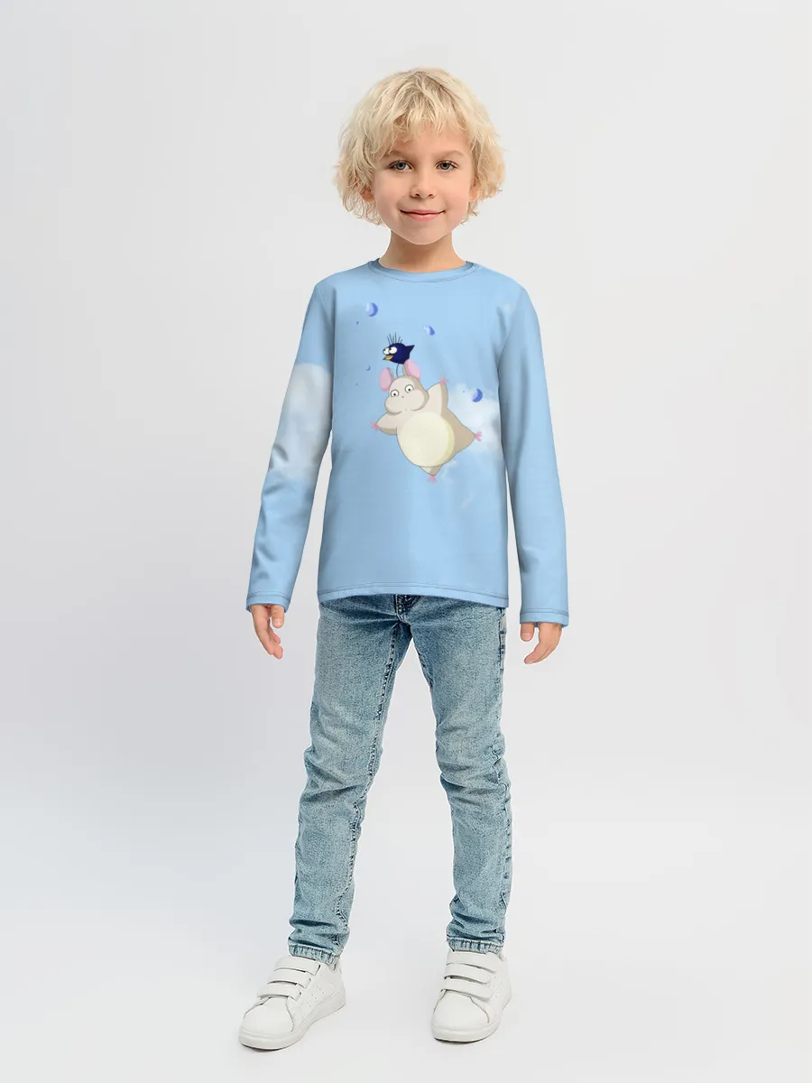 Детский лонгслив / Бо летает с сусуватари