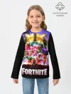 Детский лонгслив / Fortnite Королевская Битва