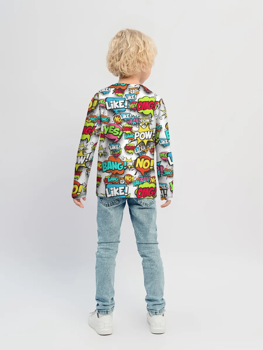Детский лонгслив / POP ART FASHION | ПОП АРТ
