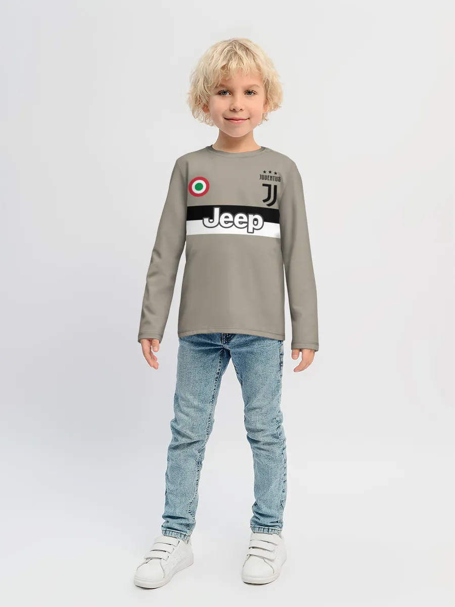Детский лонгслив / Гостевая форма Роналду Ювентус