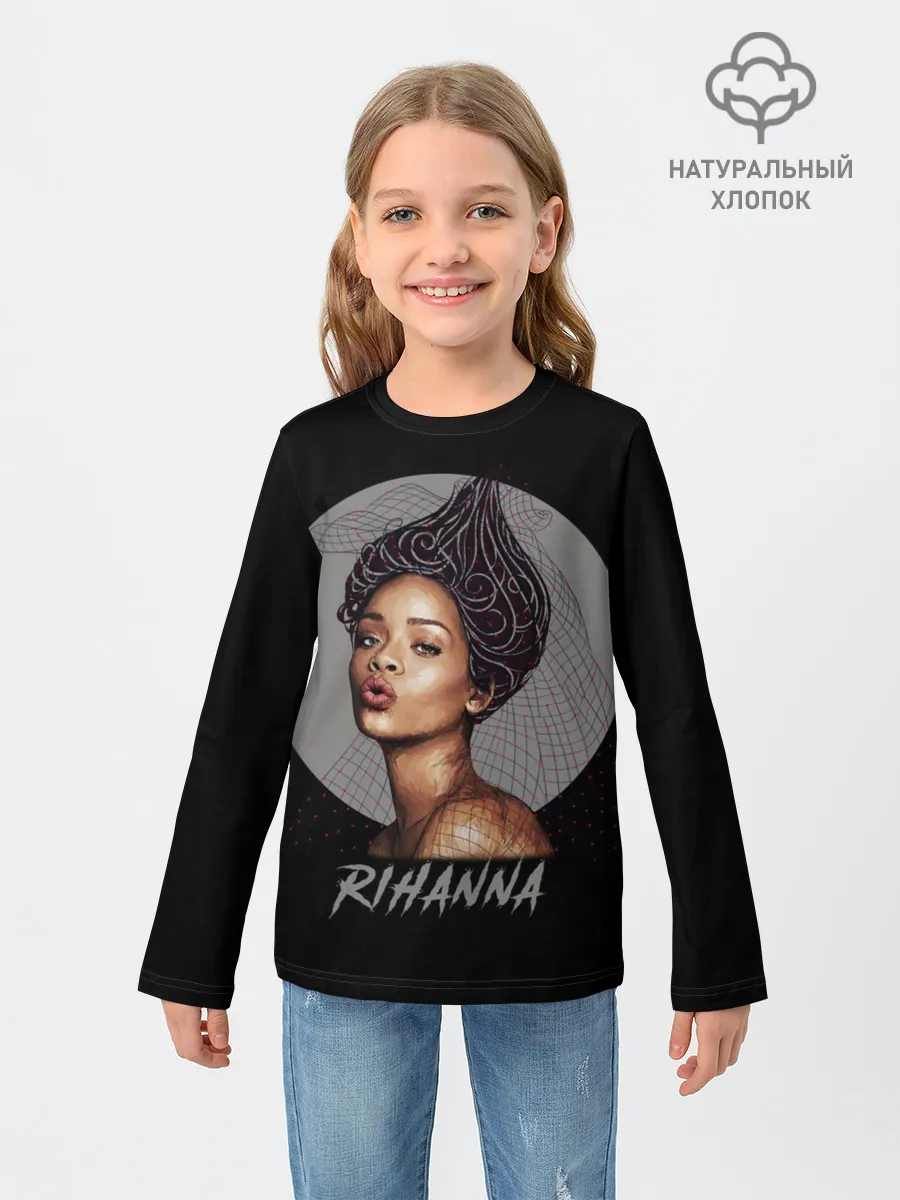 Детский лонгслив / Rihanna