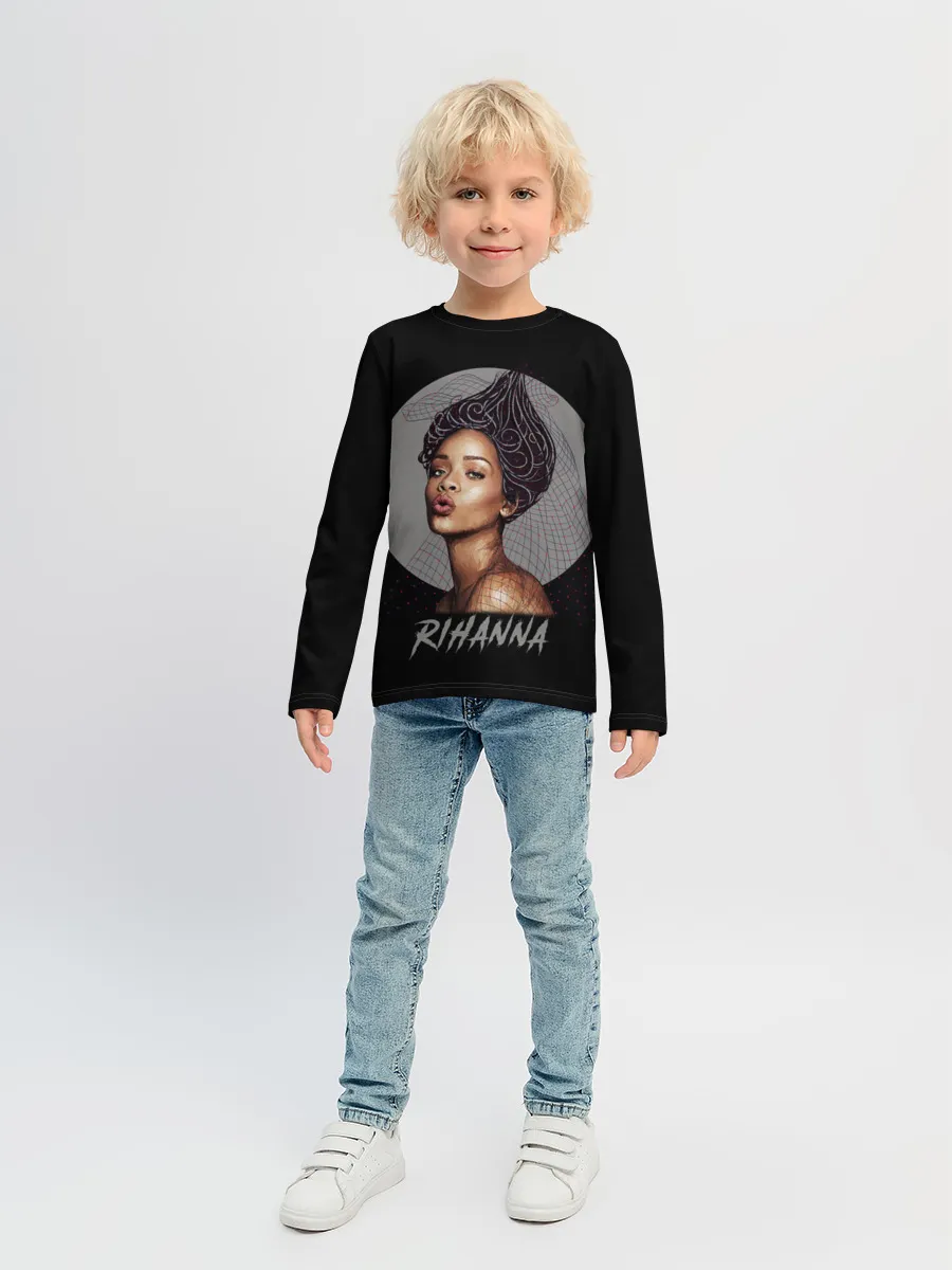 Детский лонгслив / Rihanna