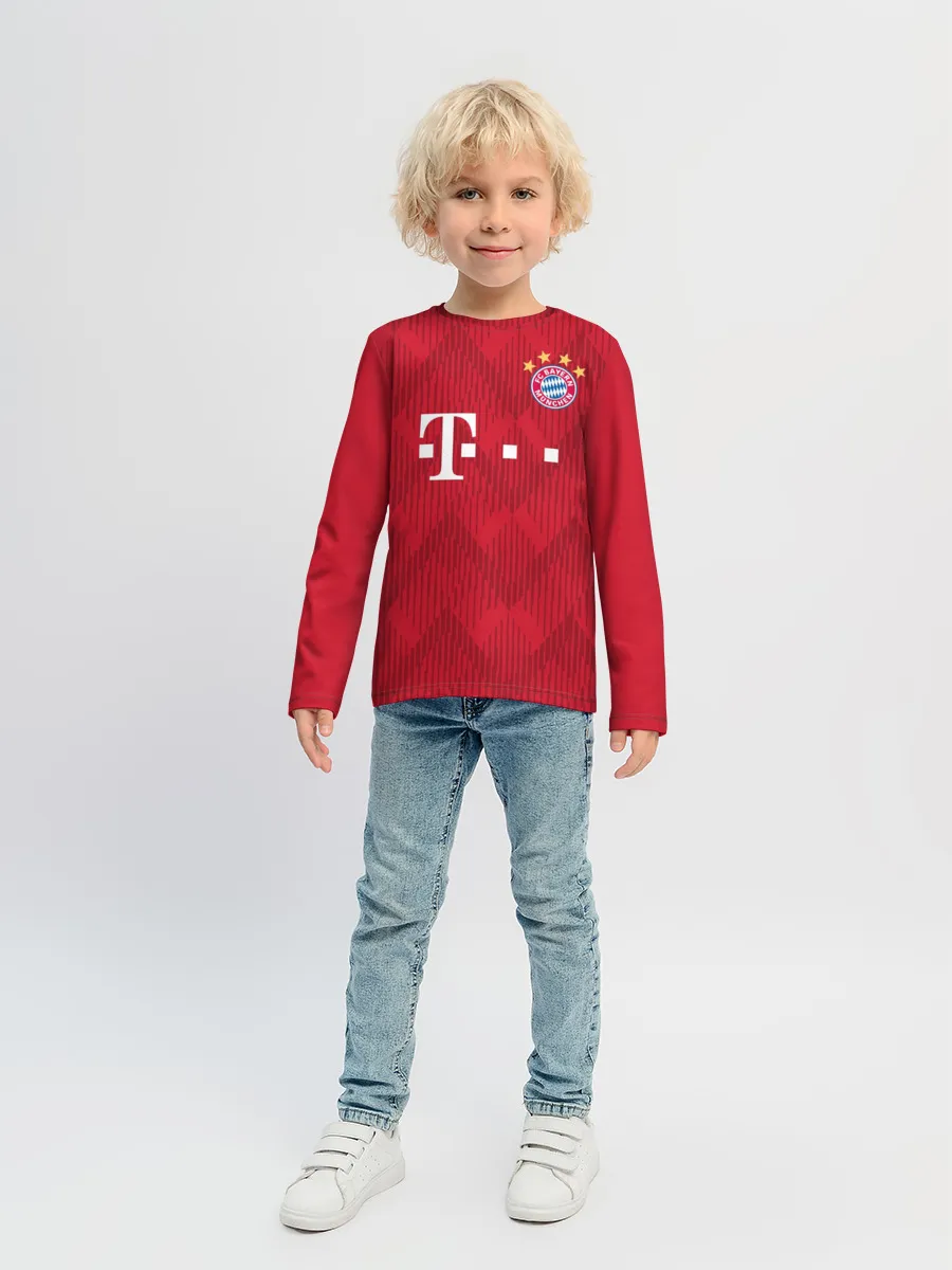 Детский лонгслив / Bayern home 18-19