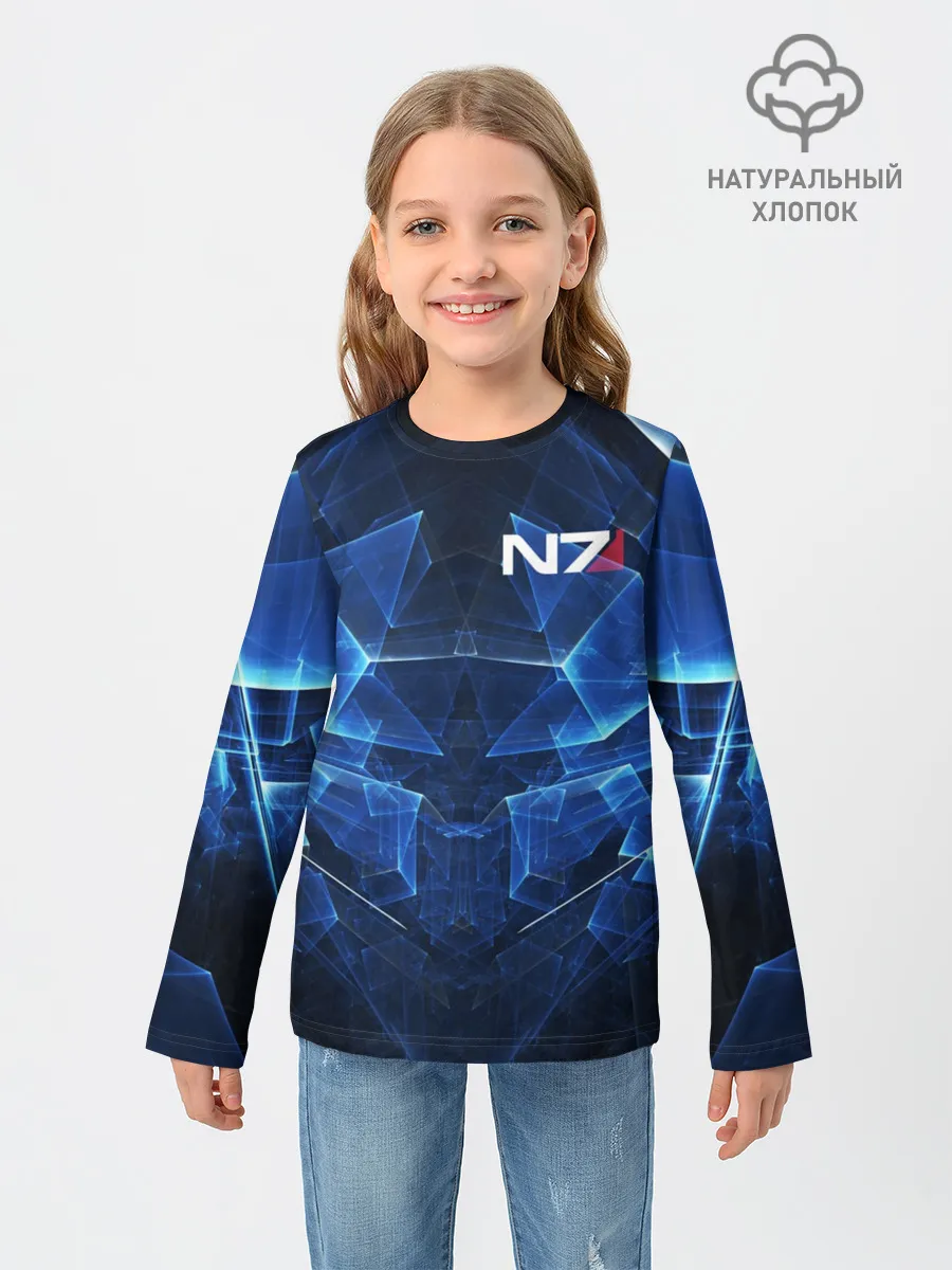 Детский лонгслив / MASS EFFECT N7 | МАСС ЭФФЕКТ Н7