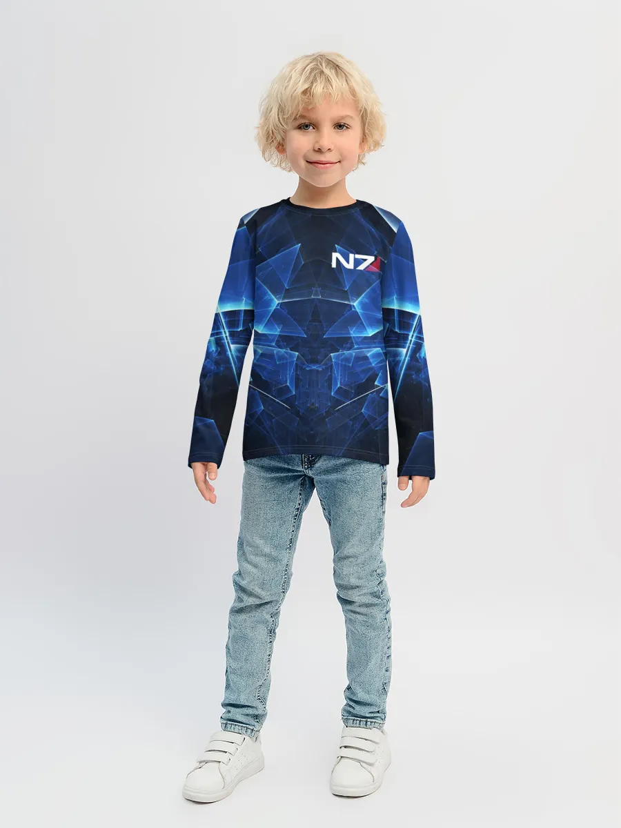 Детский лонгслив / MASS EFFECT N7 | МАСС ЭФФЕКТ Н7
