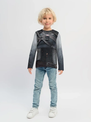 Детский лонгслив / Геральт | снаряжение
