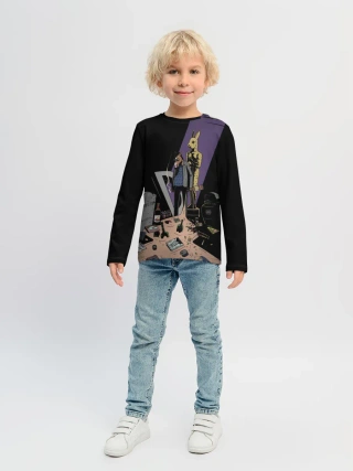 Детский лонгслив / Конь БоДжек #3