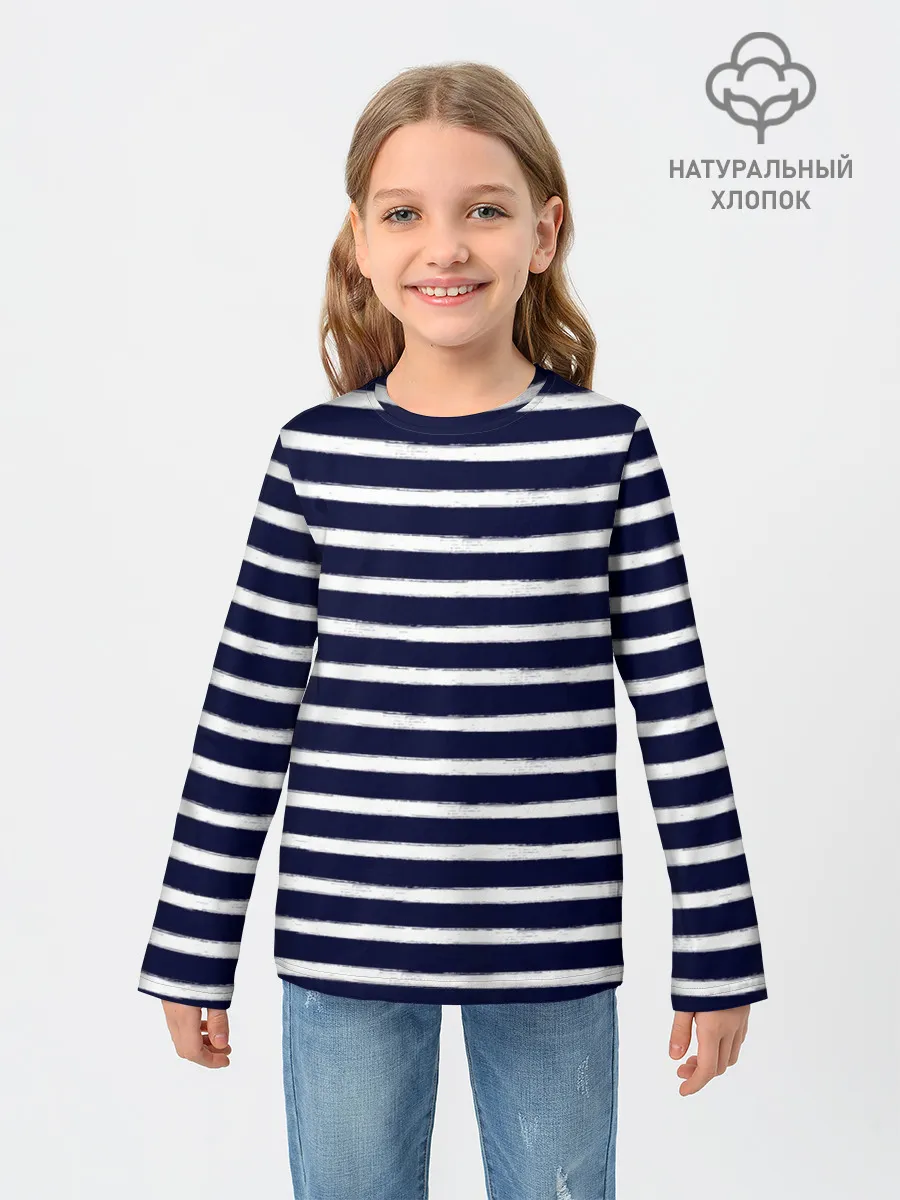 Детский лонгслив / Тельняшка