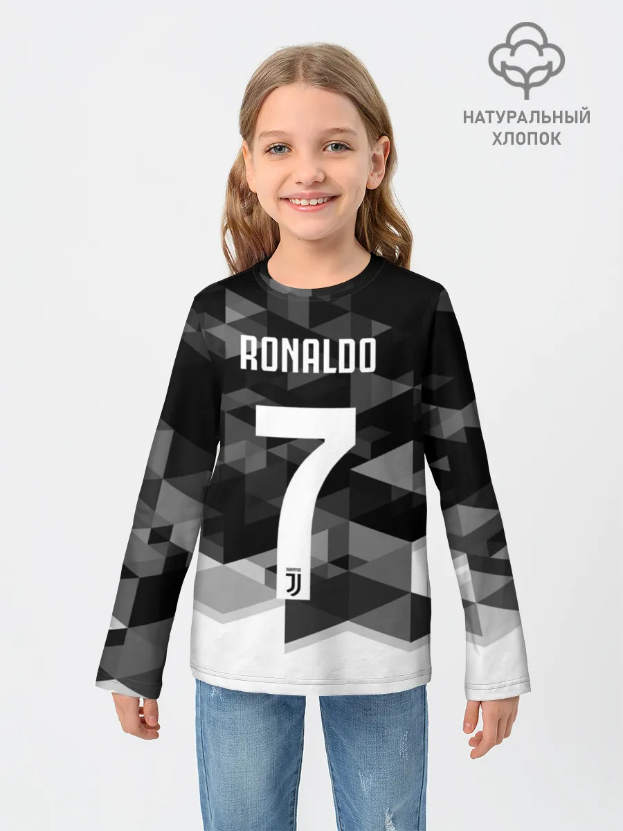 Детский лонгслив / RONALDO JUVE SPORT