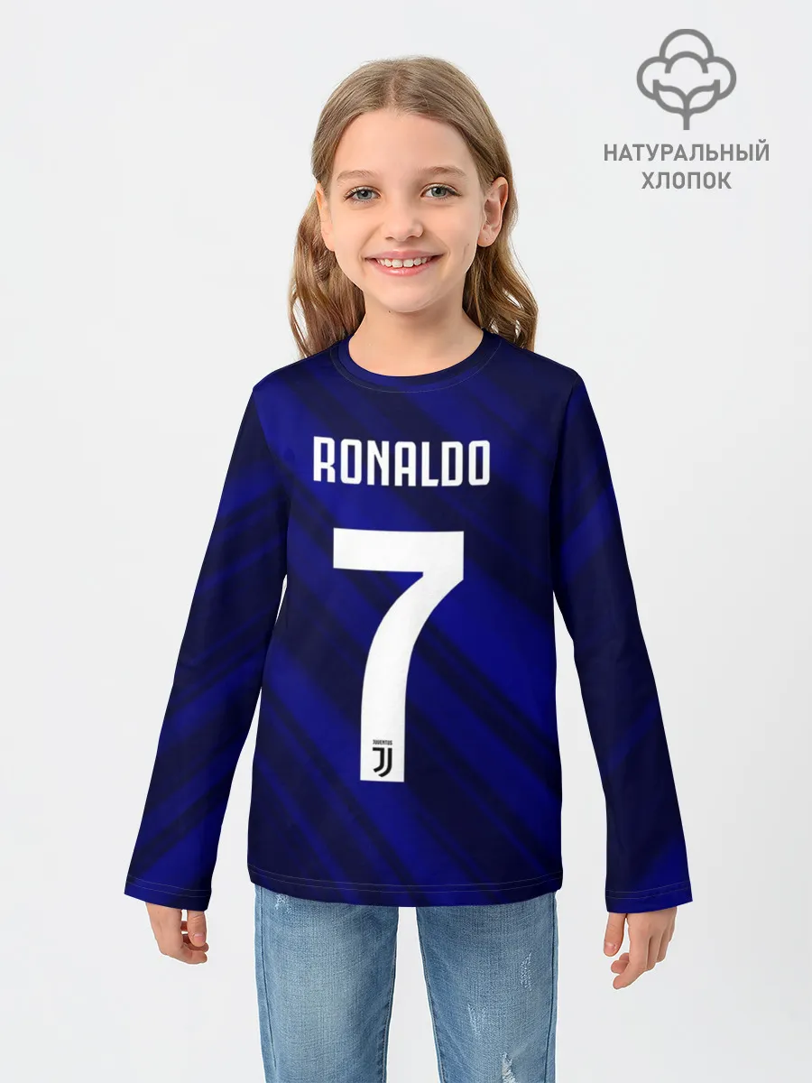 Детский лонгслив / RONALDO JUVE SPORT