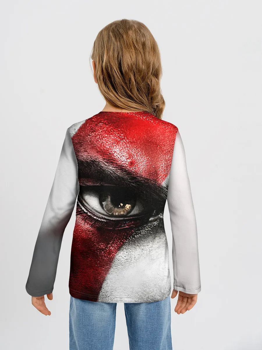 Детский лонгслив / Взгляд Кратоса