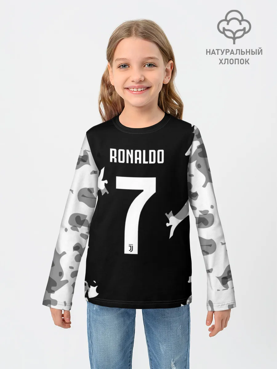 Детский лонгслив / RONALDO JUVE SPORT