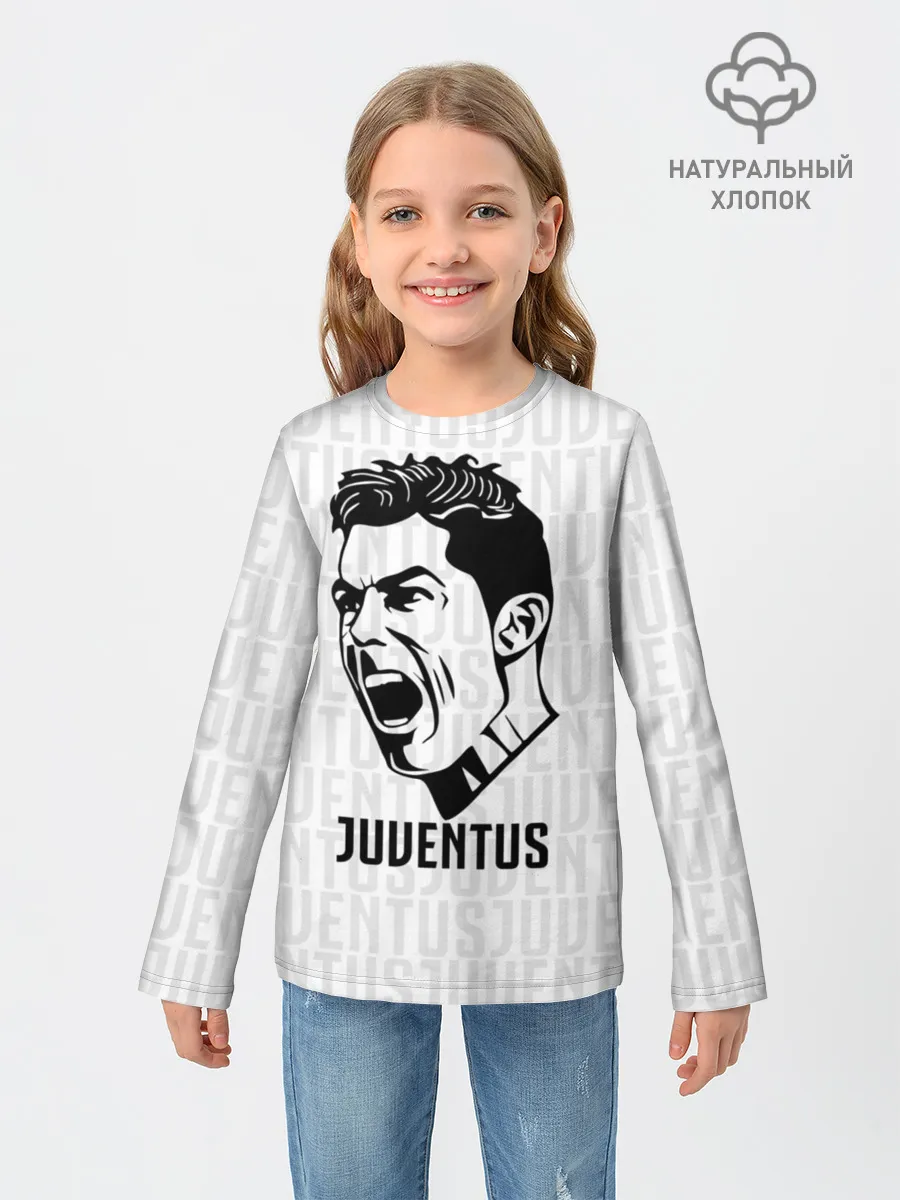 Детский лонгслив / RONALDO JUVE SPORT