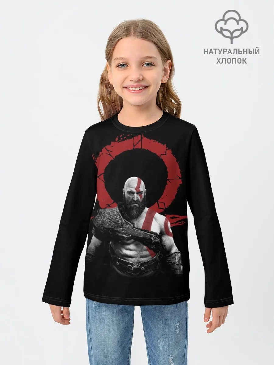 Детский лонгслив / God of War 4