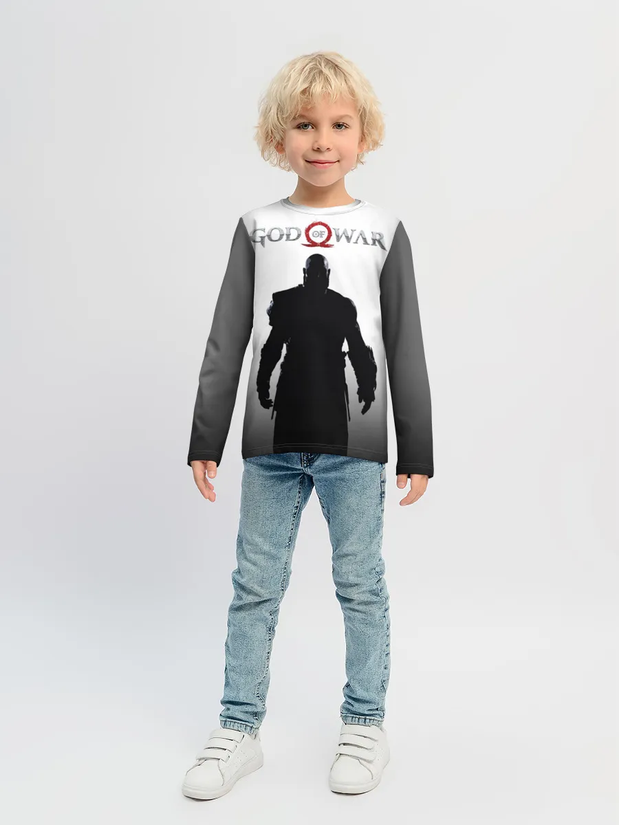 Детский лонгслив / God of War 4 Кратос