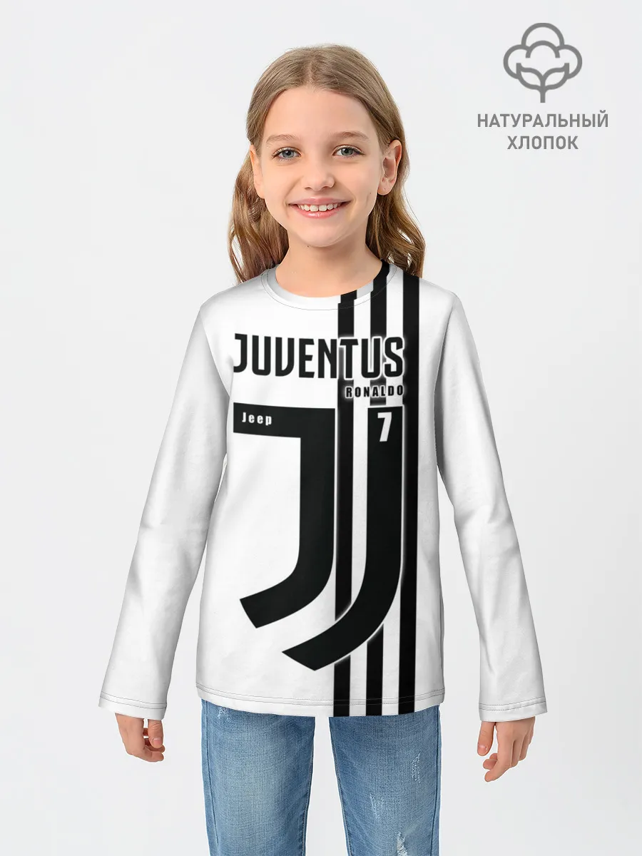 Детский лонгслив / Personal form Ronaldo