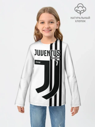 Детский лонгслив / Personal form Ronaldo