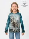Детский лонгслив / Волки