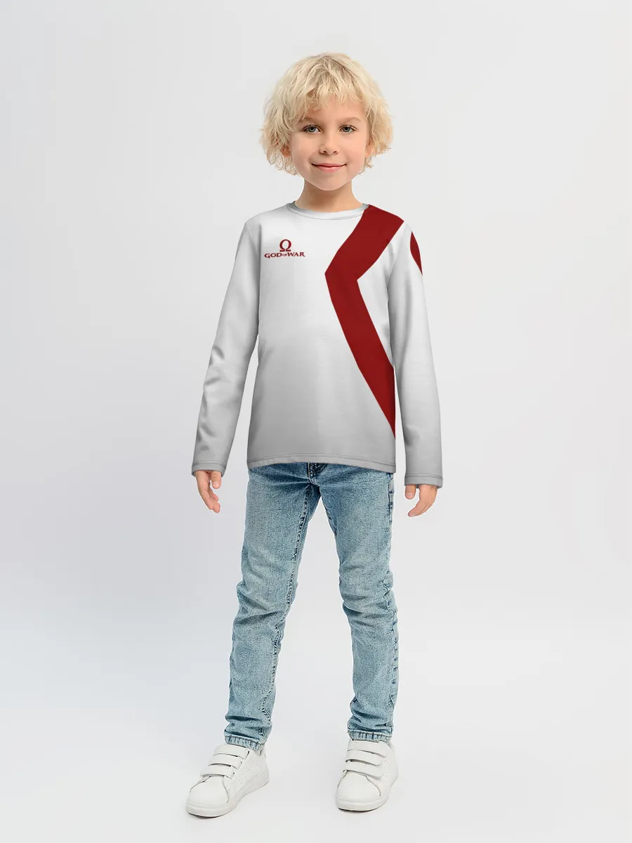 Детский лонгслив / GOD of WAR Татуировки Кратоса