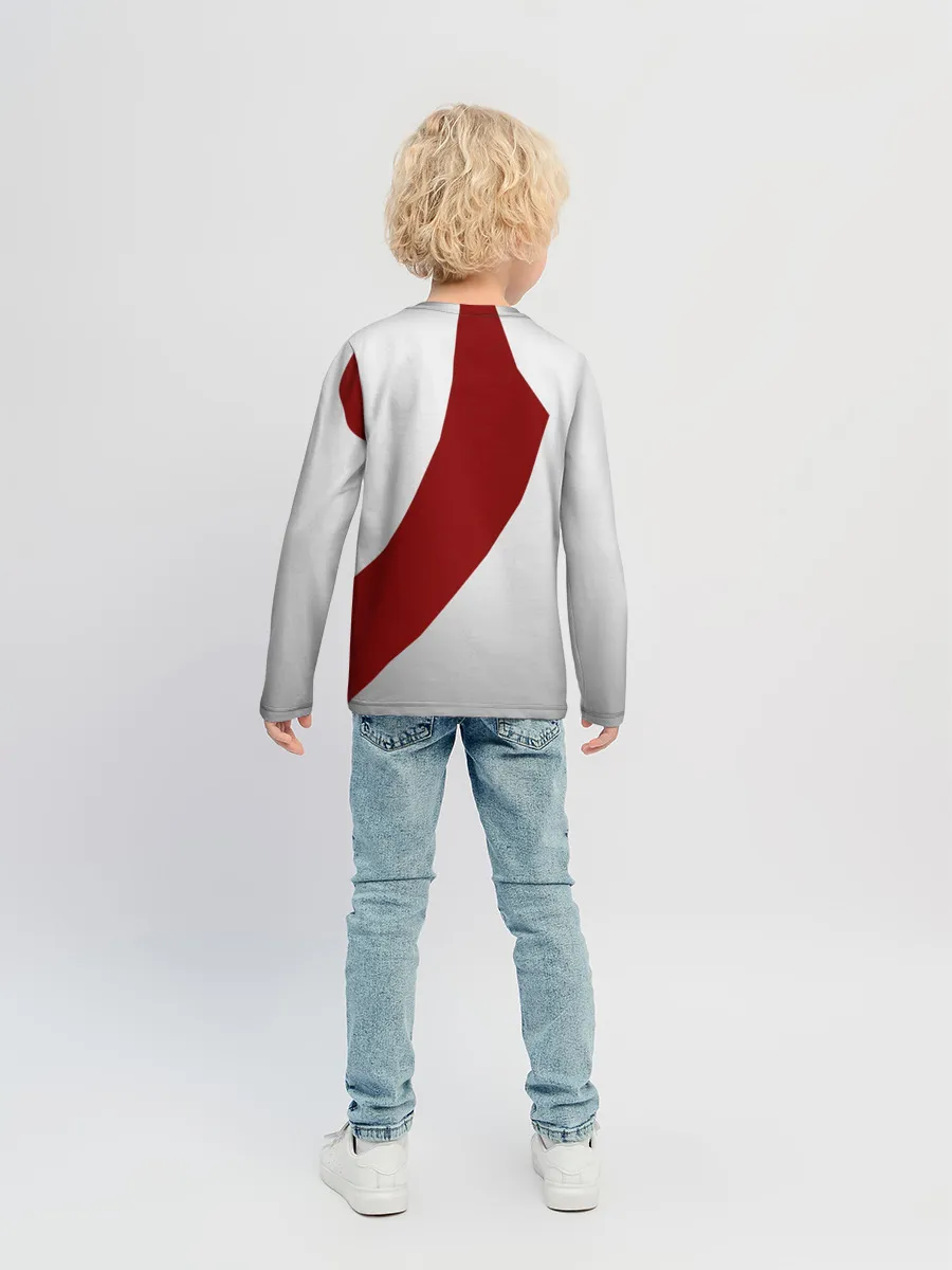 Детский лонгслив / GOD of WAR Татуировки Кратоса