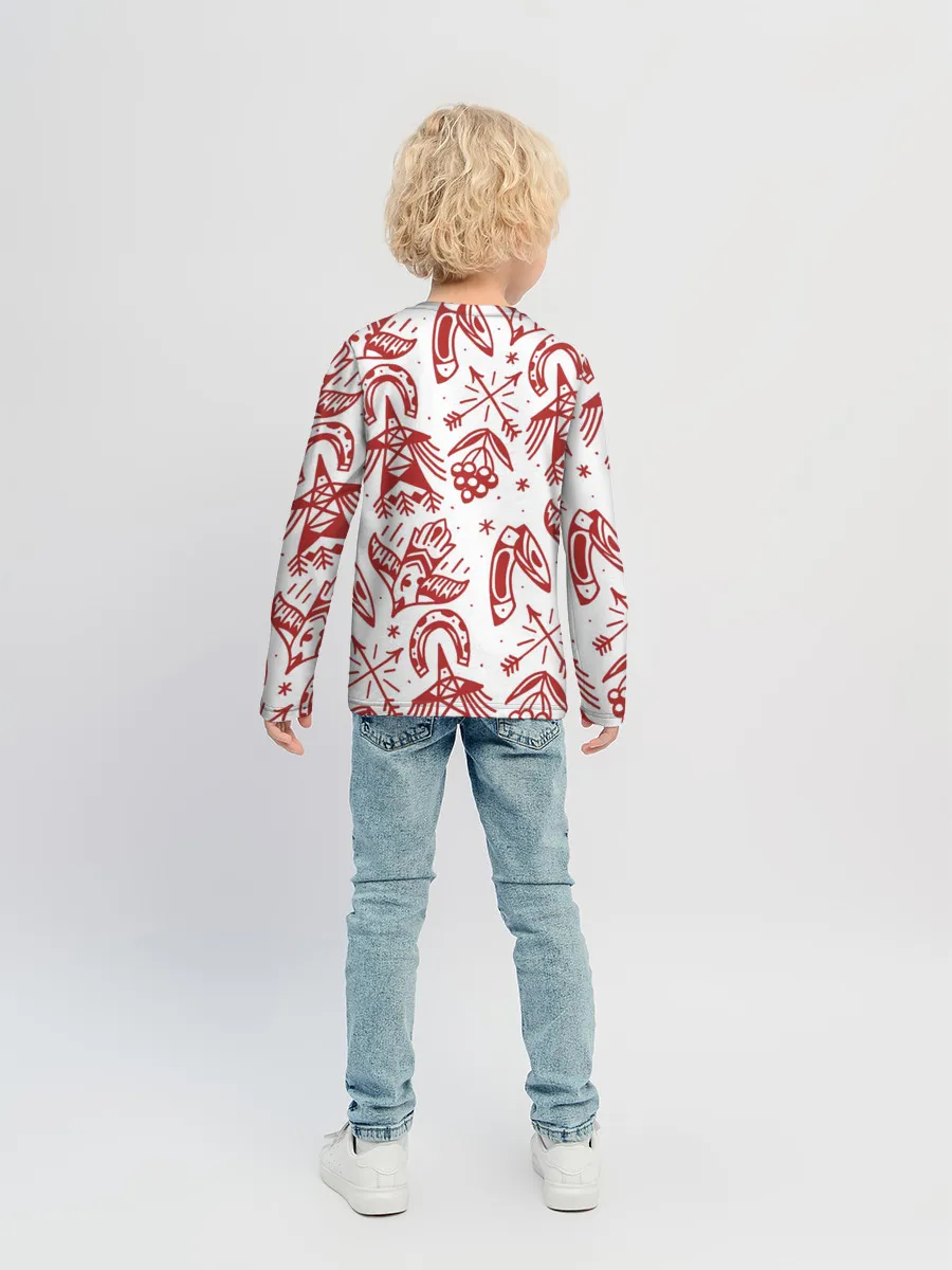 Детский лонгслив / Сибирь