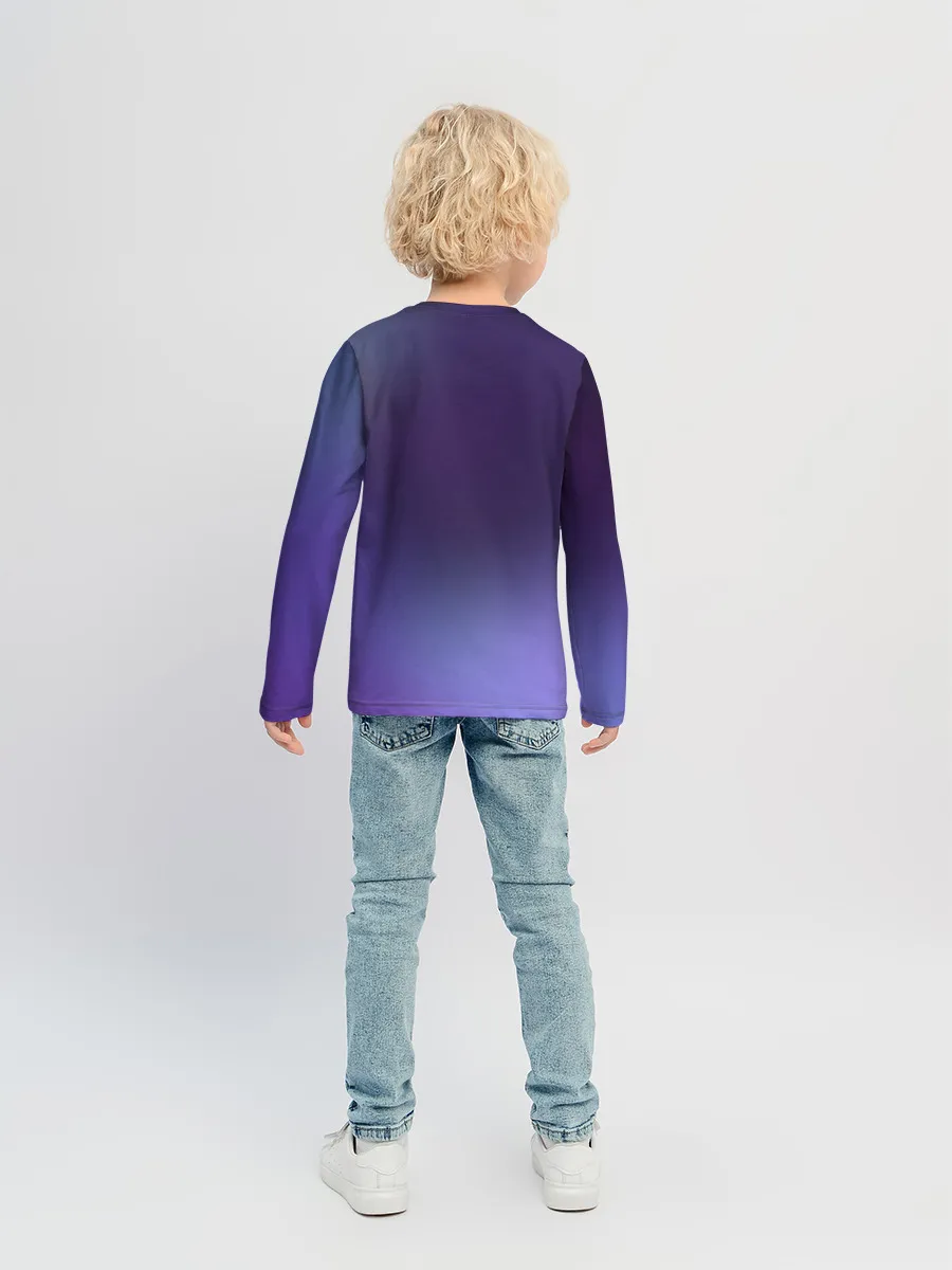 Детский лонгслив / Киса