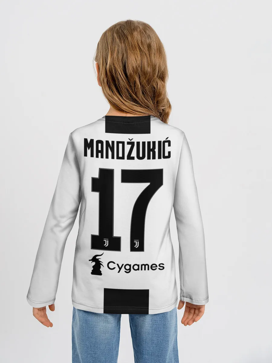 Детский лонгслив / Mandzukic home 18-19