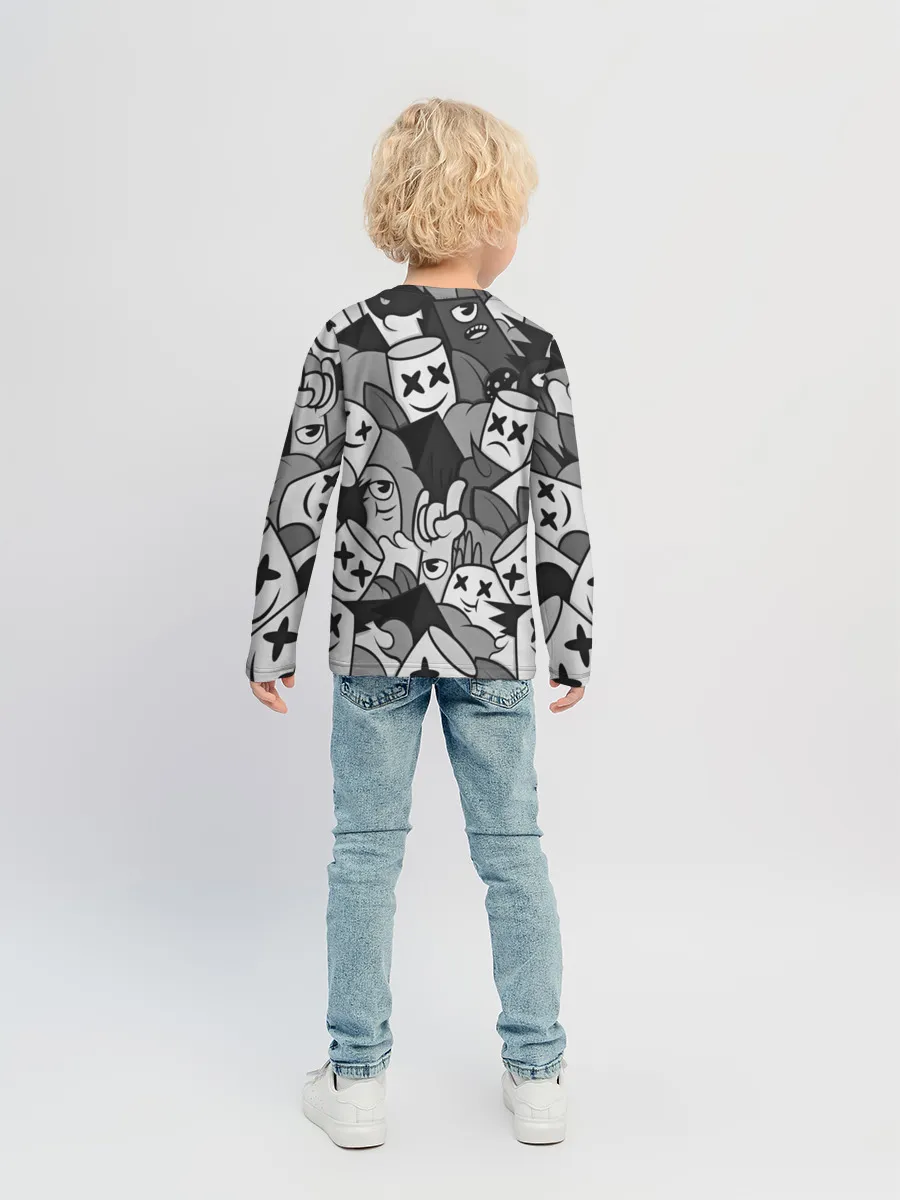 Детский лонгслив / Marshmello