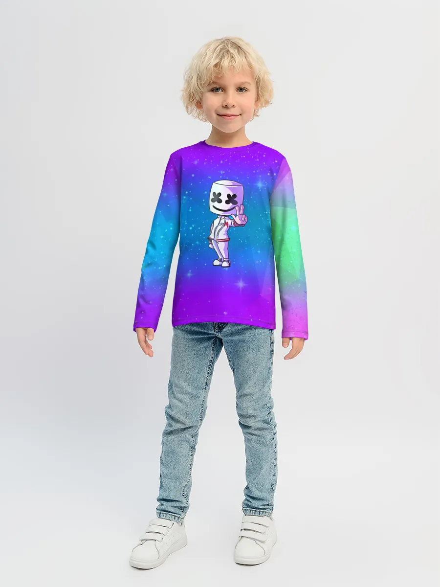 Детский лонгслив / Marshmello