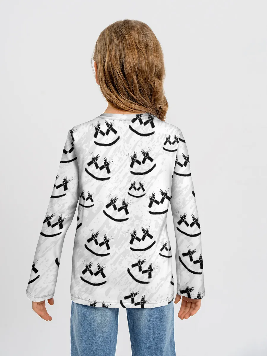 Детский лонгслив / MARSHMELLO PATTERN