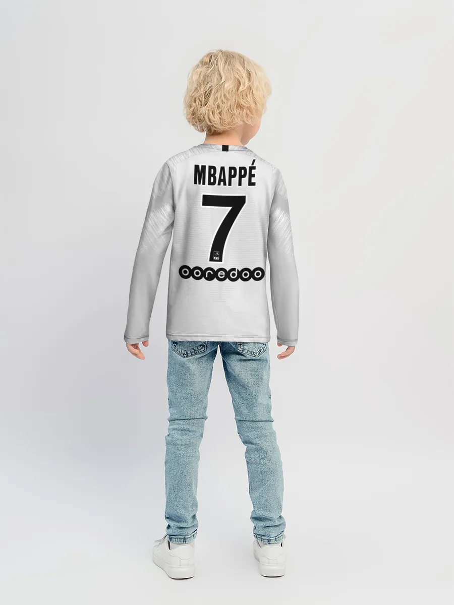Детский лонгслив / Mbappe away 18-19