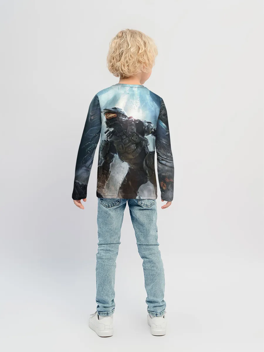 Детский лонгслив / Halo