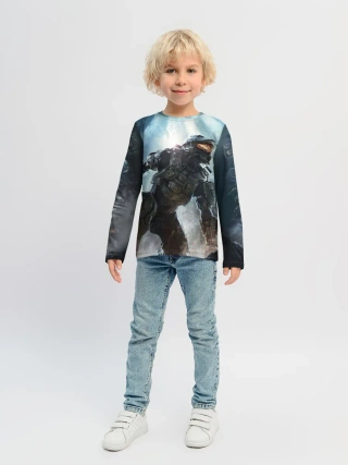 Детский лонгслив / Halo