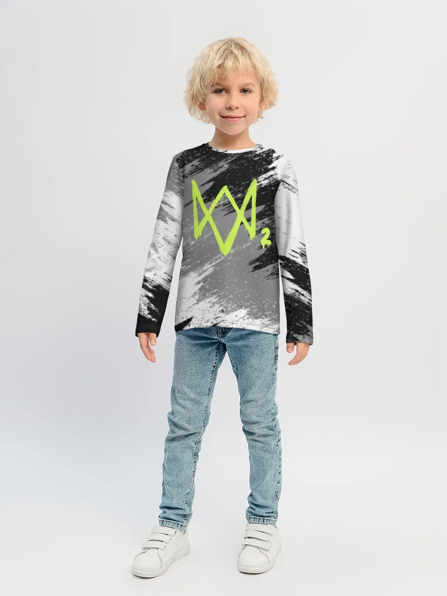 Детский лонгслив / WATCH DOGS 2