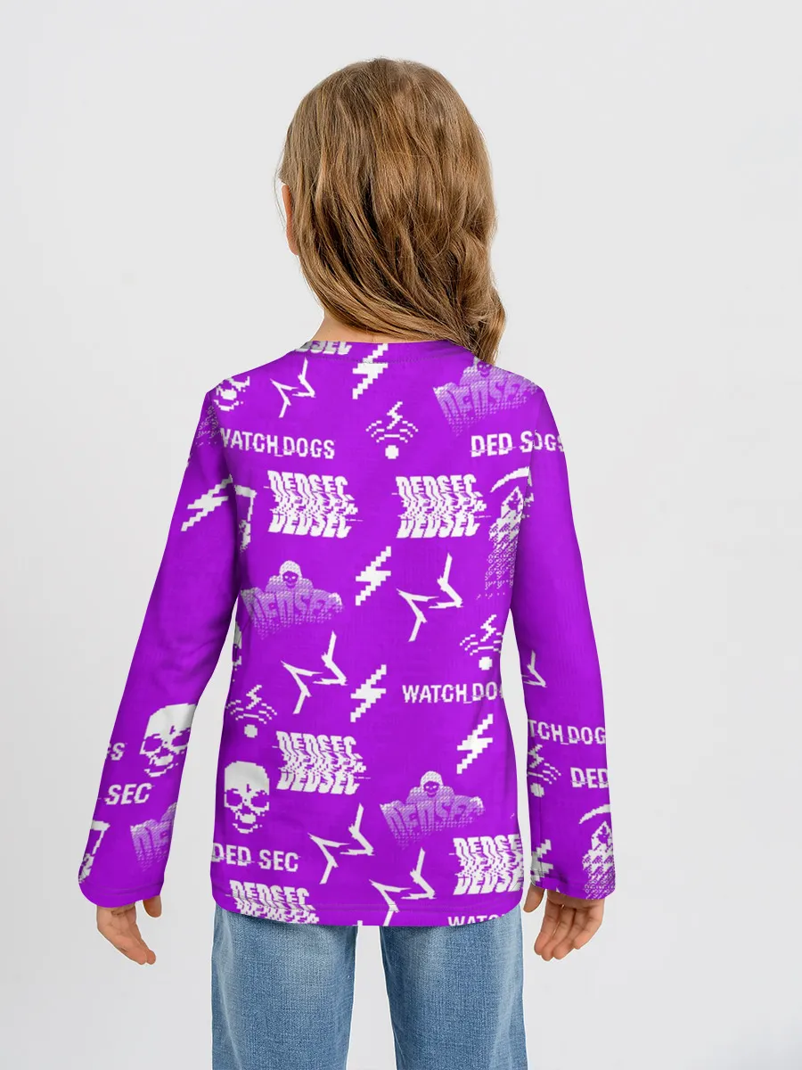 Детский лонгслив / WATCH DOGS 2