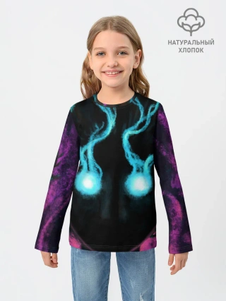 Детский лонгслив / Mob psycho 100 power