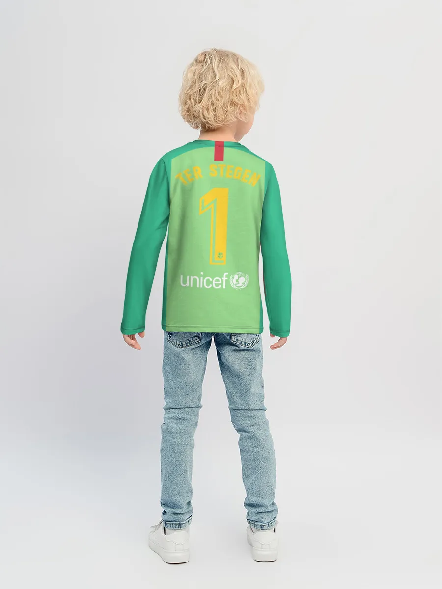 Детский лонгслив / Ter Stegen home 18-19