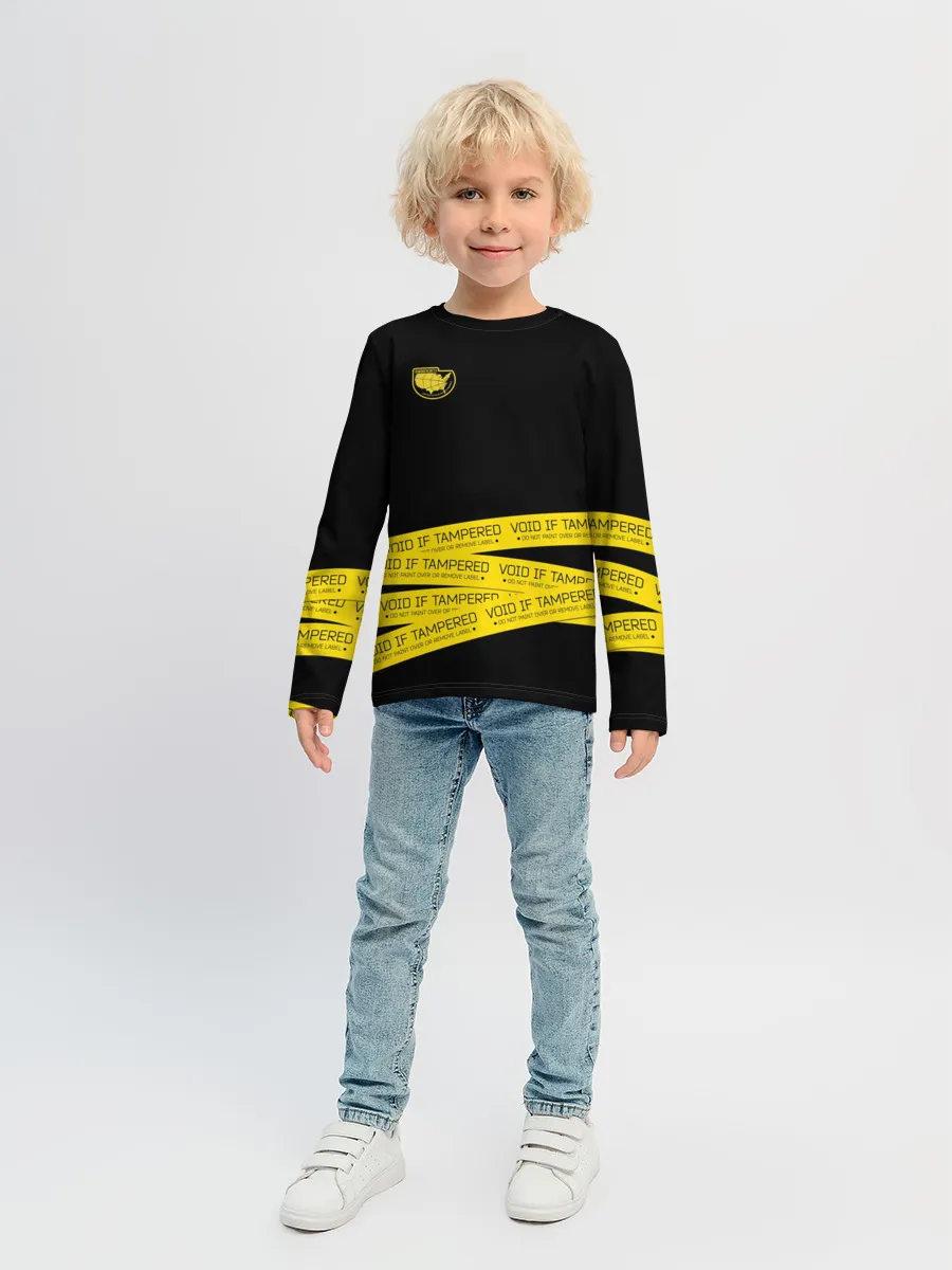 Детский лонгслив / VOID IF TAMPERED