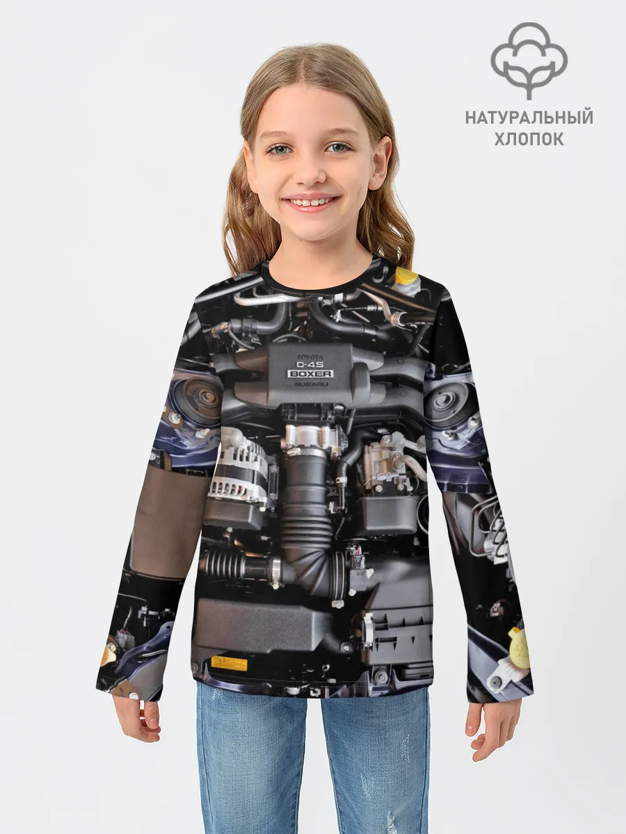 Детский лонгслив / Engine