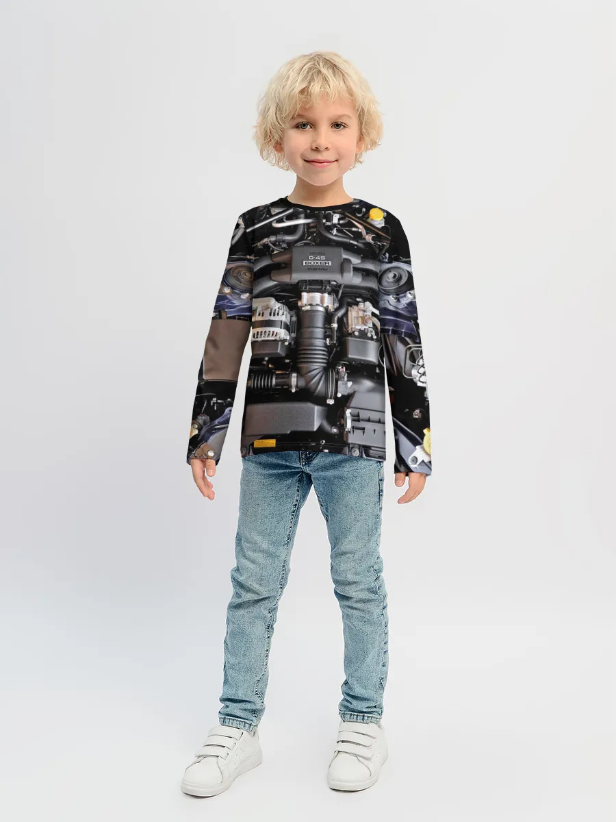 Детский лонгслив / Engine