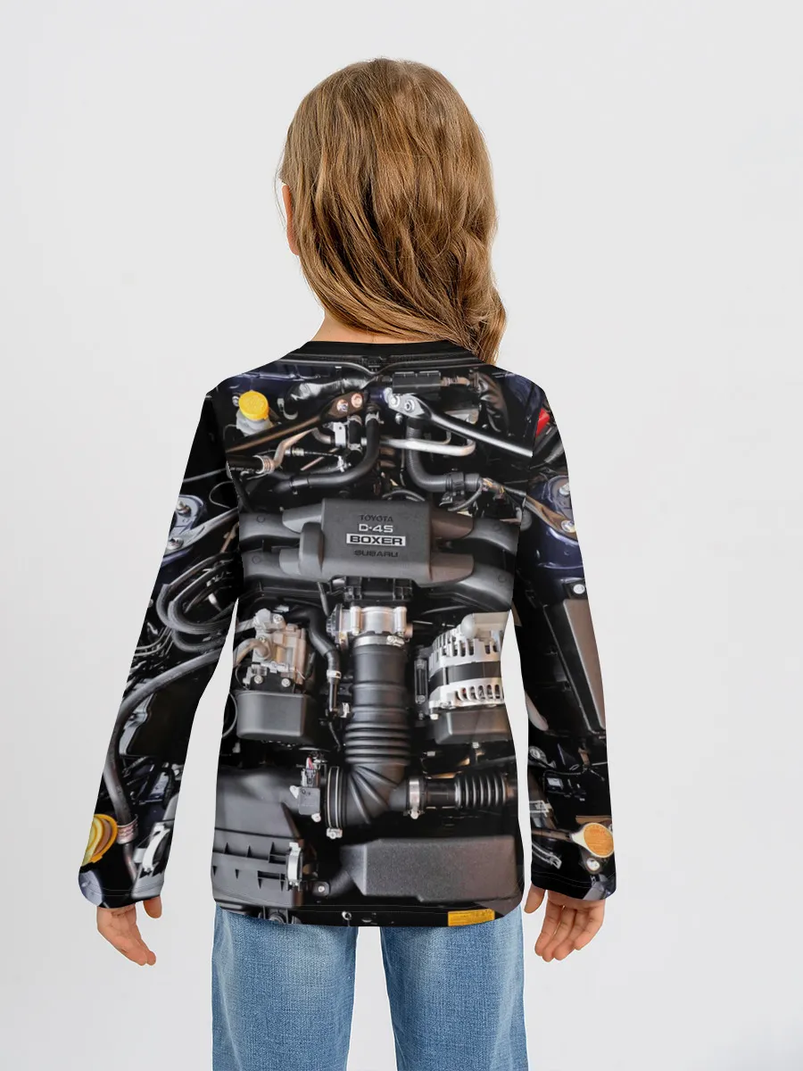 Детский лонгслив / Engine