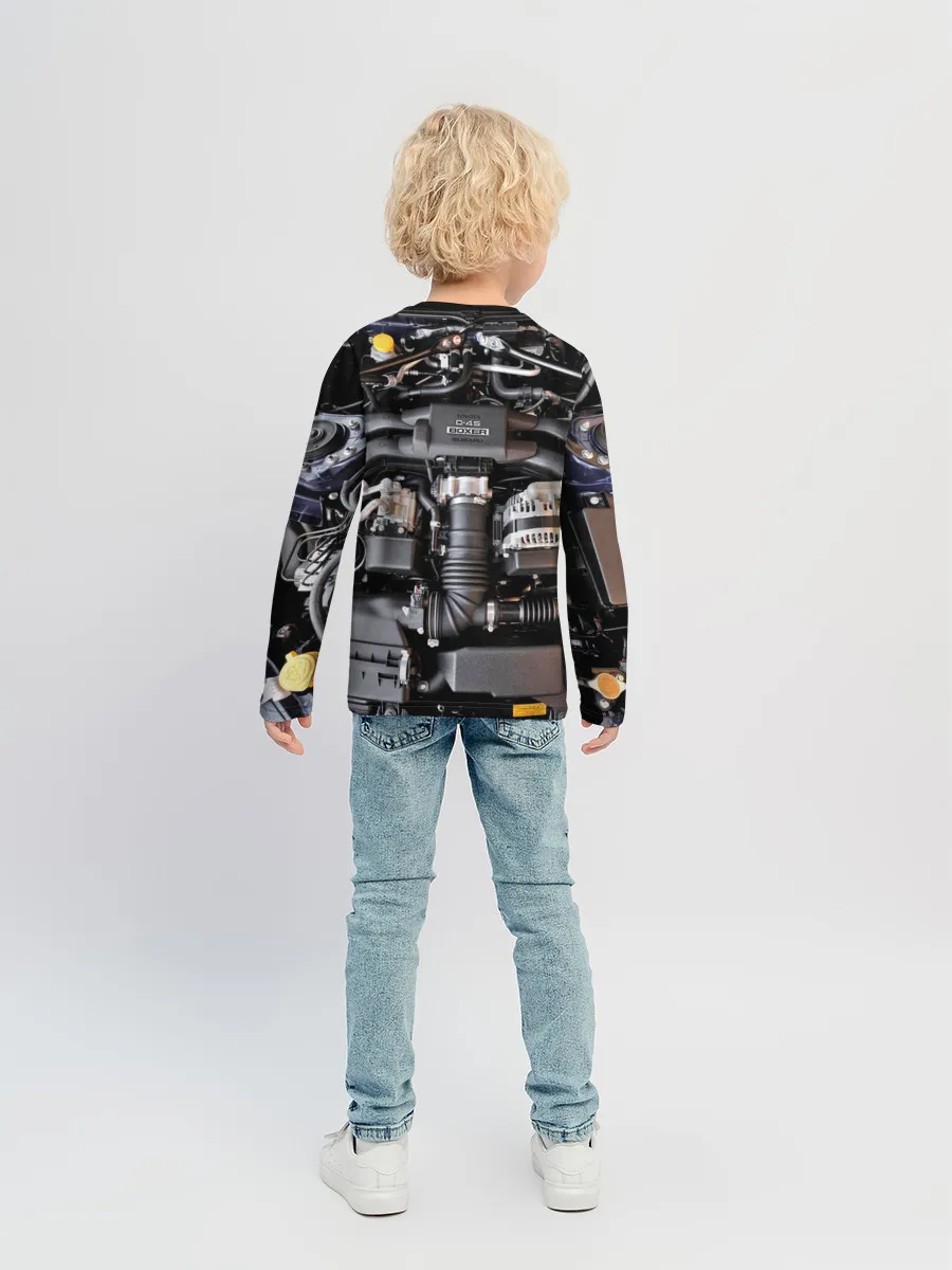 Детский лонгслив / Engine