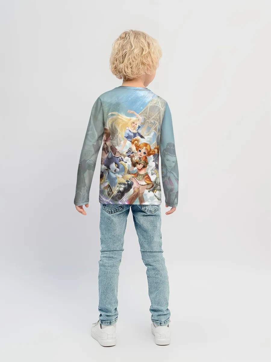 Детский лонгслив / La la la