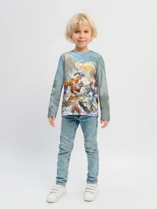 Детский лонгслив / La la la