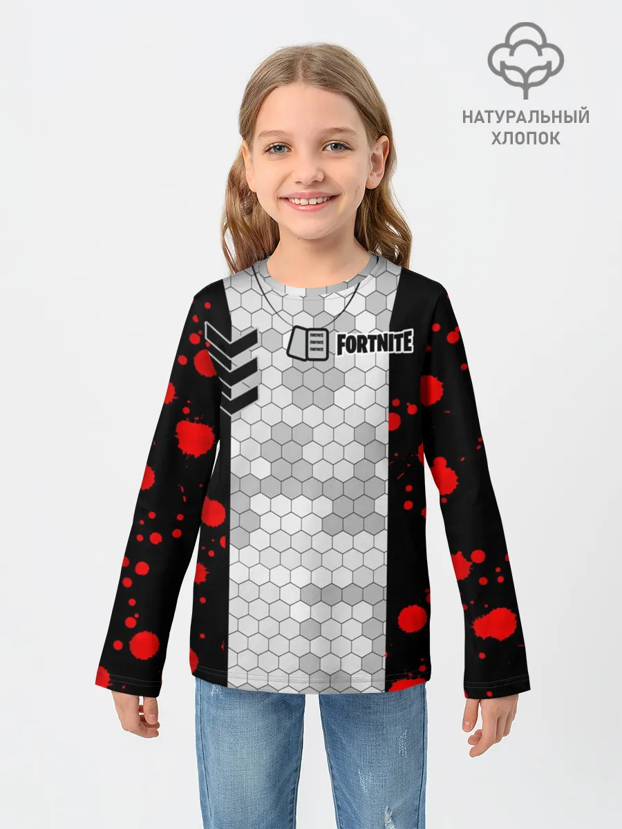 Детский лонгслив / Fortnite: Штурмовик