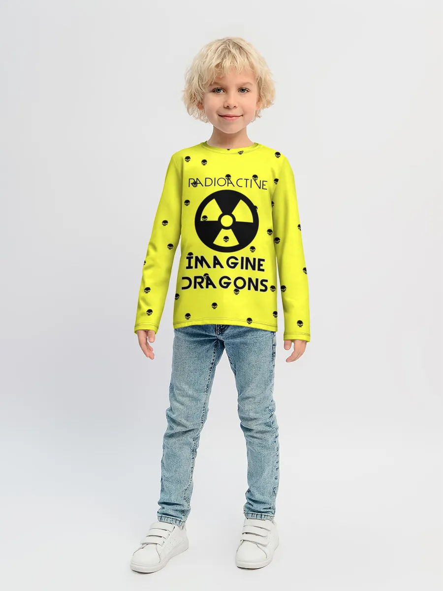 Детский лонгслив / Imagine Dragons radioactive