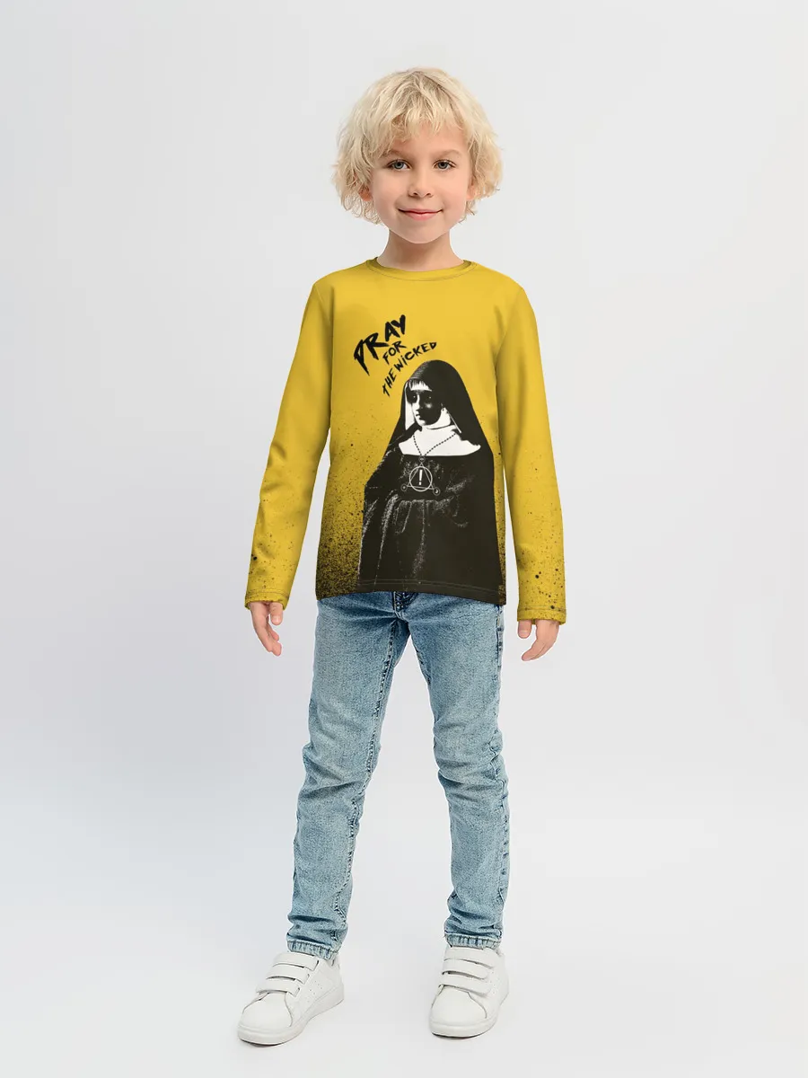 Детский лонгслив / Pray for the Wicked